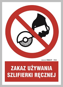 tabliczkibhp.pl, znaki zakazu, tabliczki